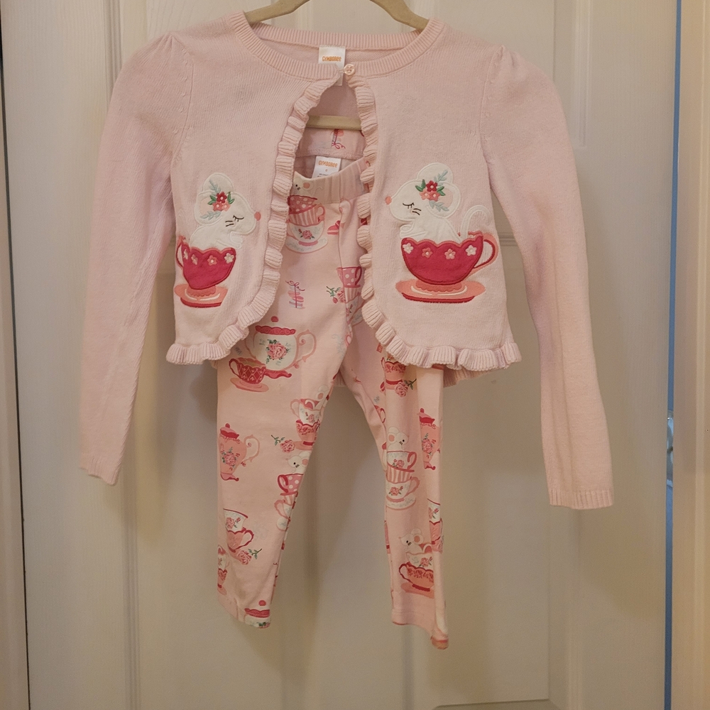 Gymboree Pink Pajama Set